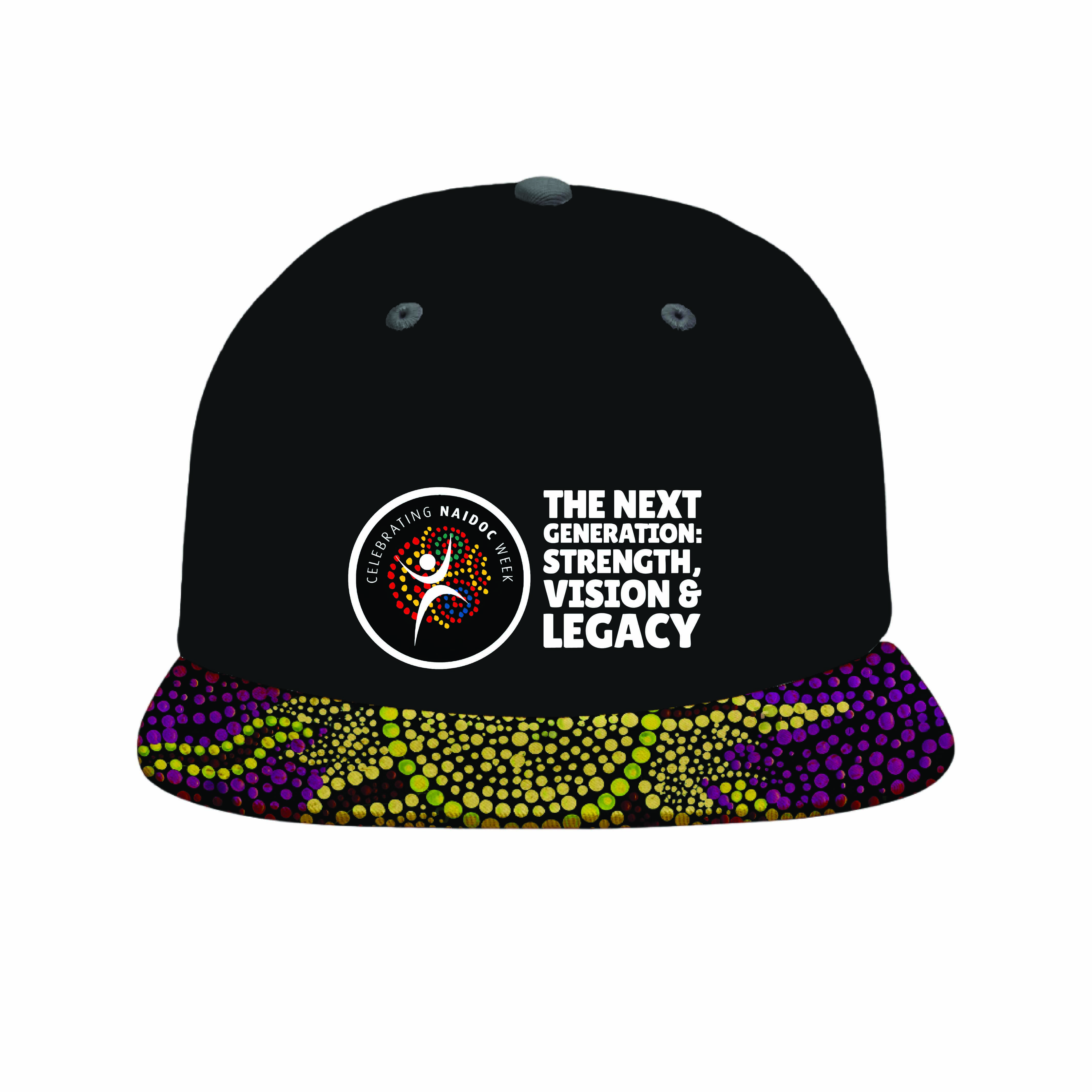 Custom Full Colour Crusade Flat Peak Caps Online Australia